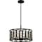 Quoizel Bankston 4-Light Matte Black Pendant QP5600MBK - alternate 5